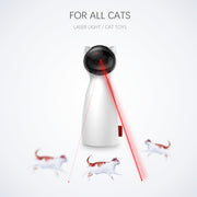 Interactive Smart Teasing LED Laser for Cats - Automatic and Manual Modes - Paw-Mart