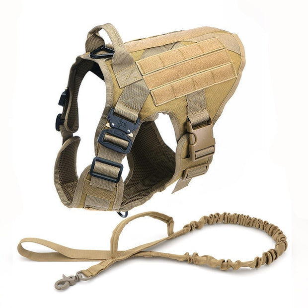 K-9 Tactical Dog Harness and Leash for Dogs