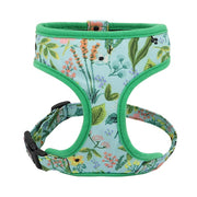 Vest Harness for Dogs in Beautiful Botanical Pattern